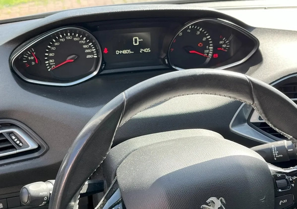 Peugeot 308 cena 34500 przebieg: 45000, rok produkcji 2013 z Sieraków małe 79